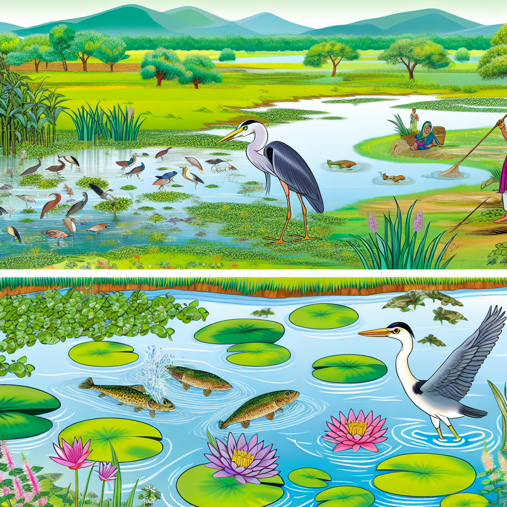 Vital Role of Wetlands in India's Environmental Sustainability